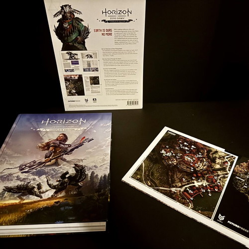Horizon Zero Dawn Complete Edition Strategy Guide σκληρόδετο σαν καινούργιο με δώρο παιχνίδι PS4