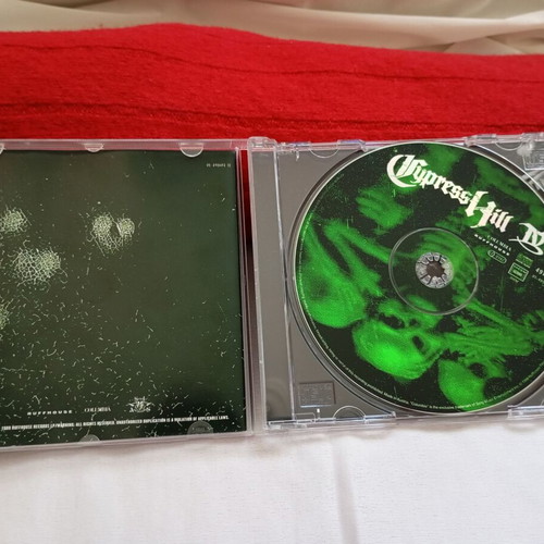 Cypress Hill IV CD album, 1998, original Greek authenticity sticker