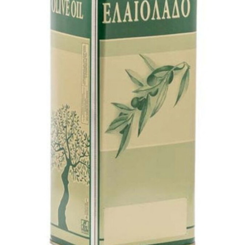 Extra virgin olive oil new, 5 liters tin from Apokoronas Chania
