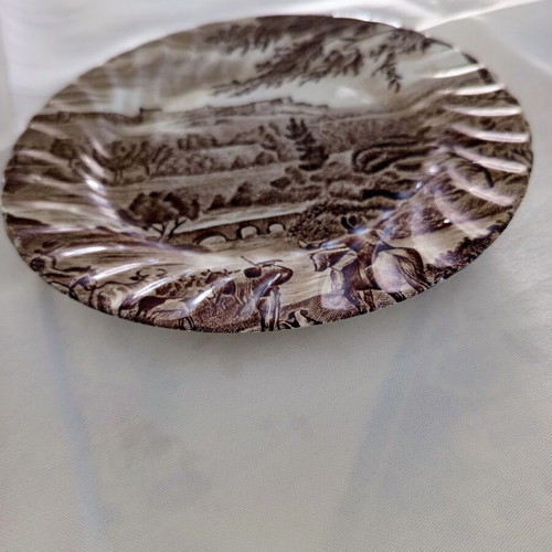 Johnson Bros Road to Windsor plate used, 17 cm, English porcelain