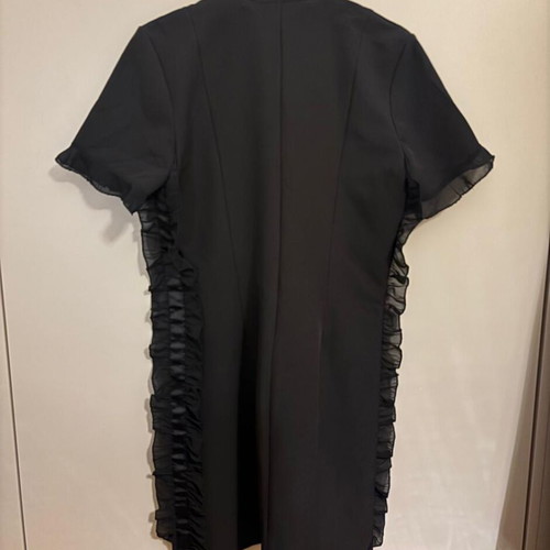Italian midi dress new, black, size L