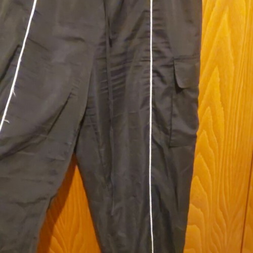 Shein spring wide-leg pants used black XXL