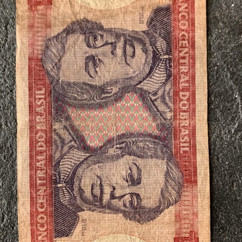 Banknote used, as shown
