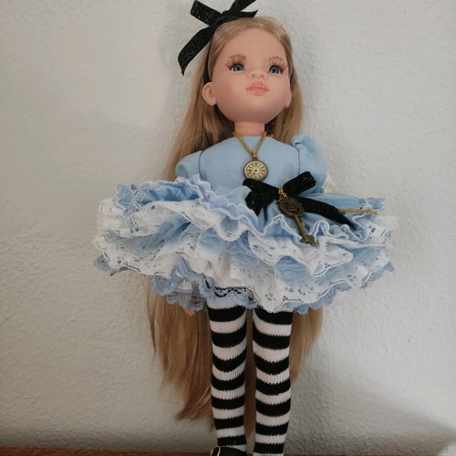 Paola Reina Alice and Wonderland doll new