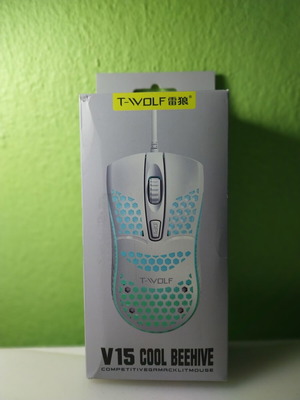 Gaming ποντίκι T-Wolf V15 Cool Beehive καινούργιο, RGB φωτισμός