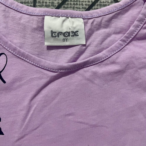 Trax summer set for girls with heart print top and animal print shorts