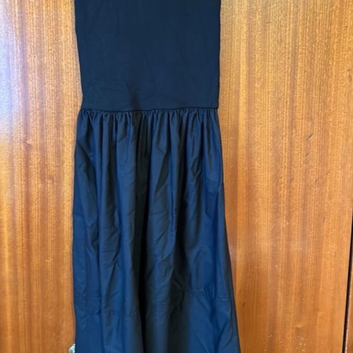 Black Zara dress with high neck, size S, like new