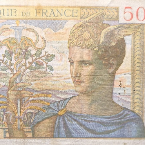 Γαλλία 50 Francs 1939 μεταχειρισμένο χαρτονόμισμα