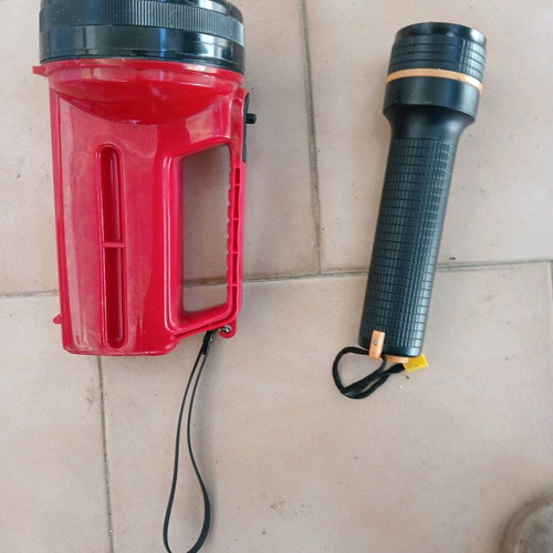 Flashlights used, two together in good condition