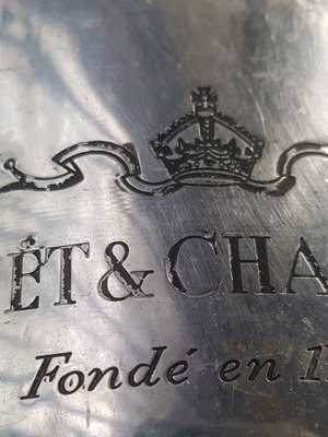Moët & Chandon champagne ice bucket used