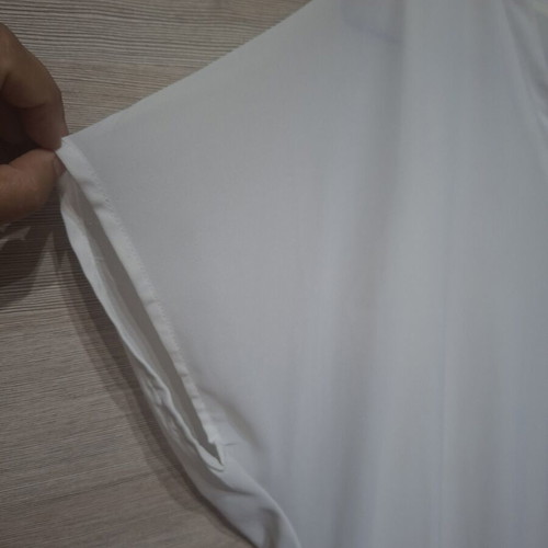 BSB semi-transparent tunic white, like new, size XL