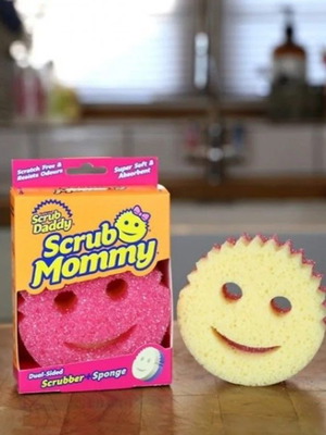 Scrub Mommy σφουγγάρι καινούργιο με τεχνολογία Flex Texture