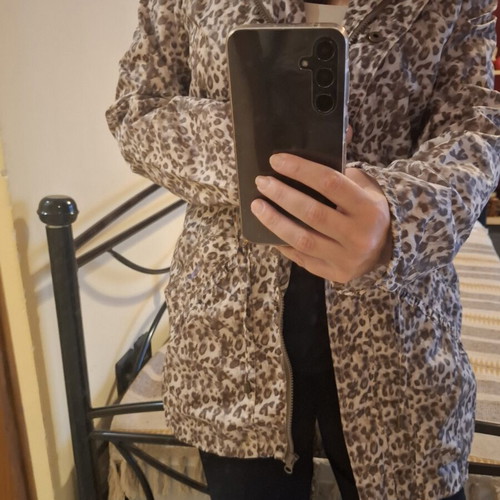 Waterproof jacket Toi&Moi like new, beige and brown, size S