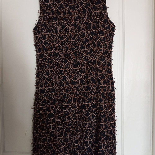 Vitsio Fashion evening dress with embroidered details and lace like new, size M