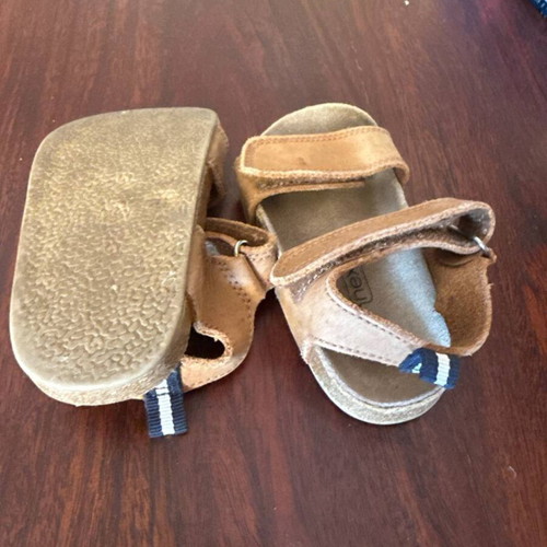 Next leather baby sandals, size 20