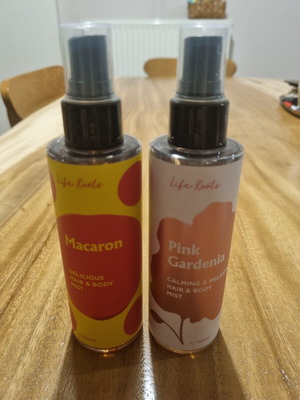 Life Roots Hair & Body Mists 150ml Macaron και Pink Gardenia καινούργια