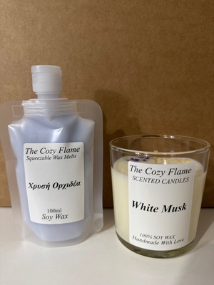 Soy Wax Candle and Squeezable Wax Melt set new