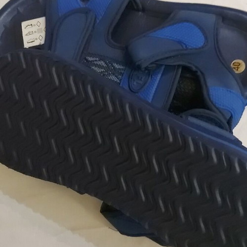 Blue sandals new, size 40