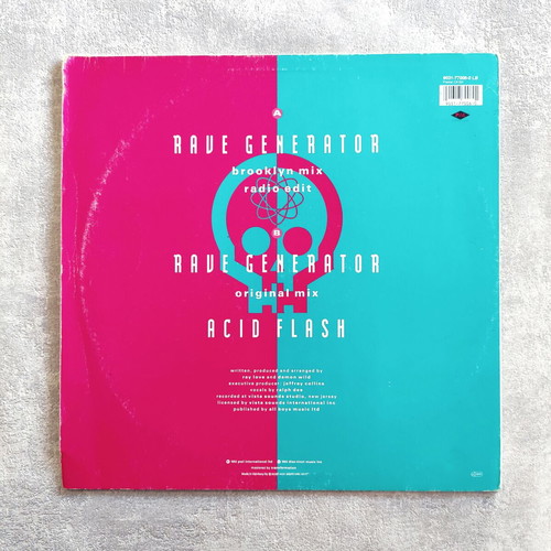 Toxic Two Rave Generator 12'' Vinyl Europe 1992 used, electronic