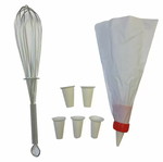 Cake decoration set 8 pieces new