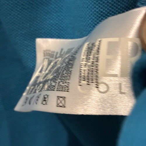 Versace Collection men's polo shirt light blue XL like new