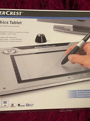 Silver Crest Computer Stylus New With Installation Software