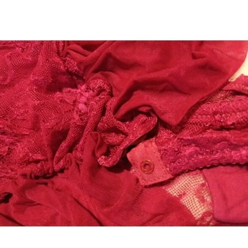 Venus Victoria strapless bodysuit/bustier 80B burgundy new