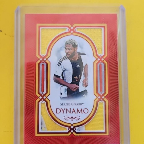 Futera Unique Dynamo Serge Gnabry Worn Patch 03/04 2024