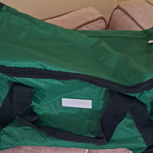 Heineken duffel bag new