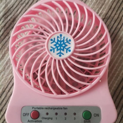 Mini desk fan with USB, new, three speed modes