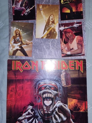 Iron Maiden A Real Dead One LP μεταχειρισμένο, metal