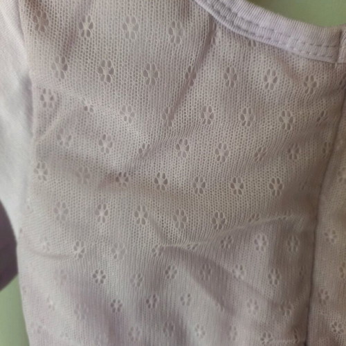 Lilac ballet leotard like new for 4 years cotton with snaps