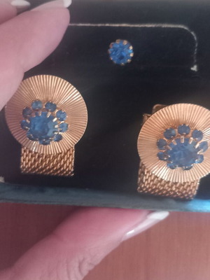 Vintage men's cufflinks set like new