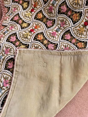 Vintage German embroidered table linens set