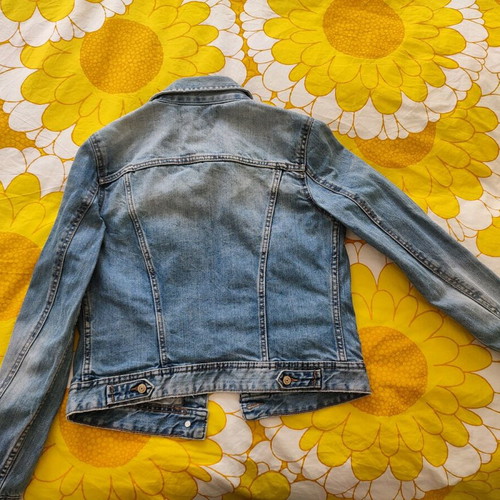Mango women's denim jacket XS used, blue