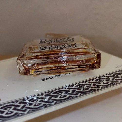 Luciano Soprani Eau de Toilette miniature used, 5 ml, collectible