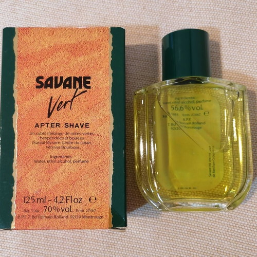 Savane Vert After Shave 125ml like new, vintage collectible