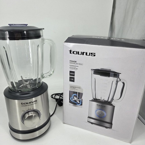 Taurus Power Magnum 1600 Blender new with 1.75L glass jar