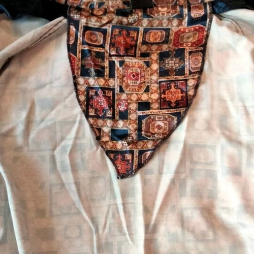 Vintage satin men's pajama set near mint condition