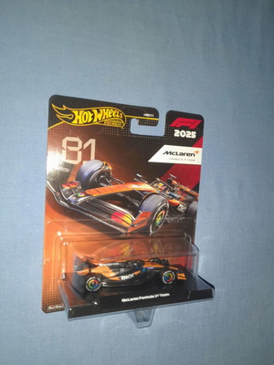 Αυτοκινητάκι Hot Wheels F1 2025 McLaren Formula 1 Team καινούργιο