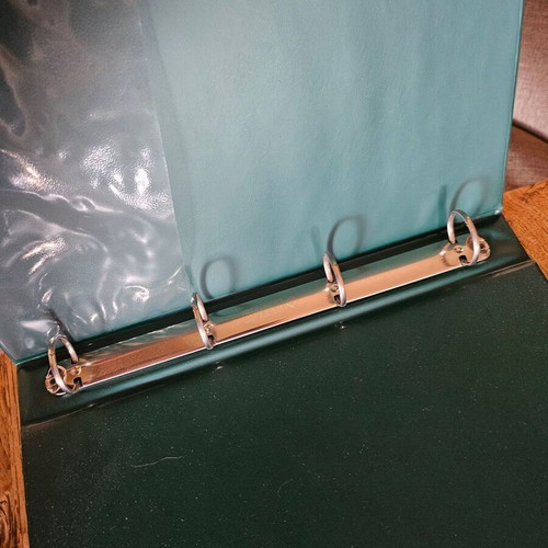 Plastic hard A4 binder folder new