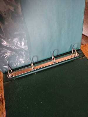 Plastic hard A4 binder folder new