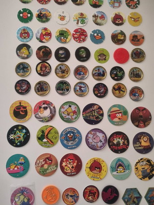 Τάπες μεταχειρισμένες, πακέτο 68 διάφορες