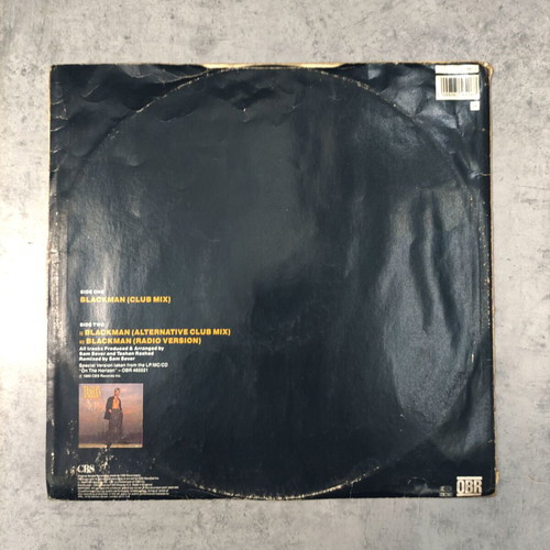 Tashan Black Man Re Mixes 12" vinyl maxi single used