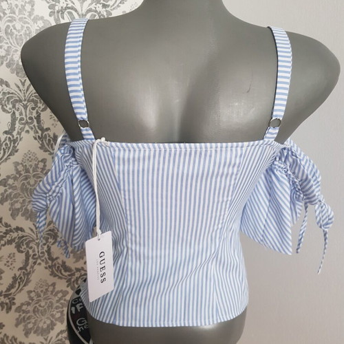 Guess bustier new, women's blouse size XS colorful