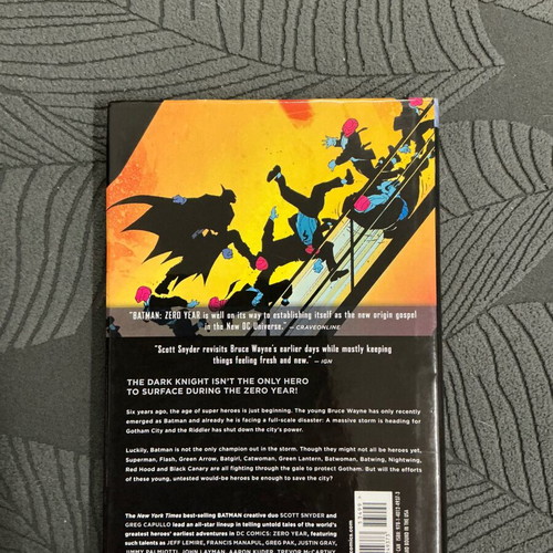 DC Comics Zero Year HC graphic novel like new