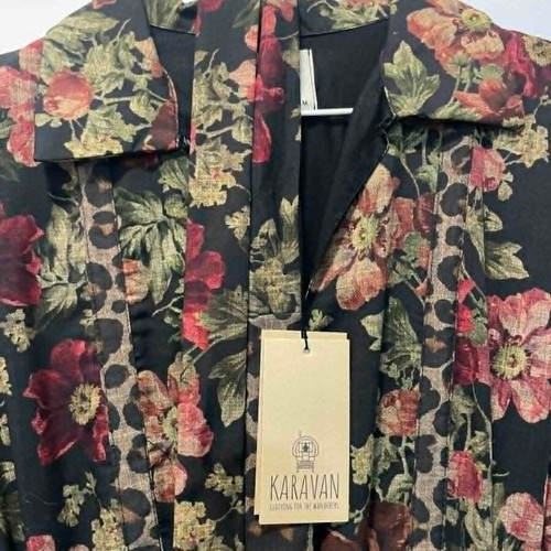 Karavan Dress New with Floral and Animal Print Size M