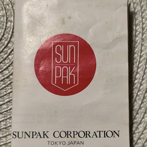 Sunpak GXI4 camera flash like new