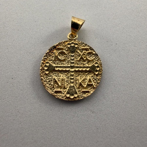 Konstantinato pendant silver 925 gold plated made to order