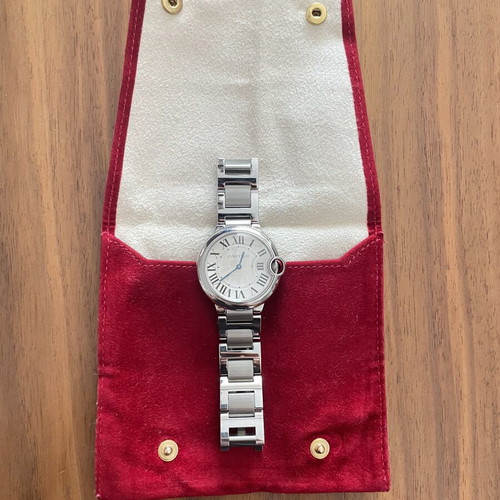 Cartier Ballon Bleu 36mm stainless steel watch
